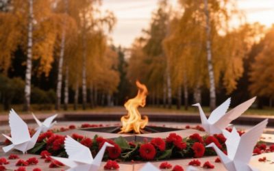 День белых журавлей: мероприятие в библиотеке
