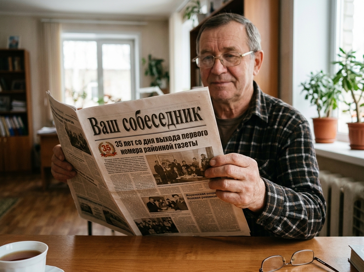 юбилей районной газеты